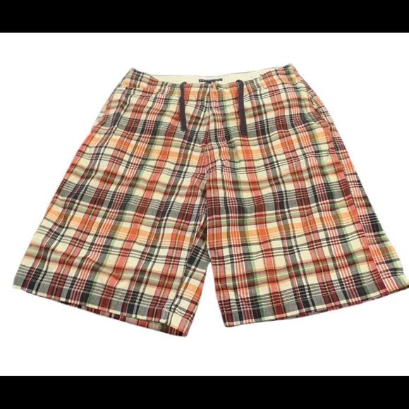 Men’s multicolored checkered shorts - Picture 9 of 9